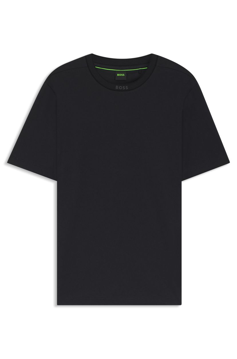 Bavlněné tričko s kulatým výstřihem - Dark Blue