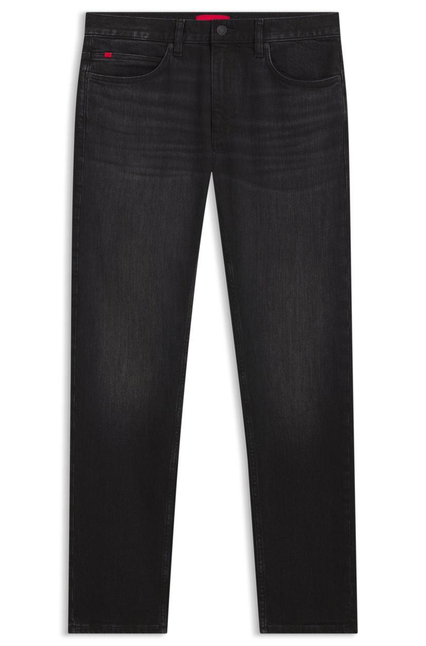 Džíny slim fit z černého strečového denimu