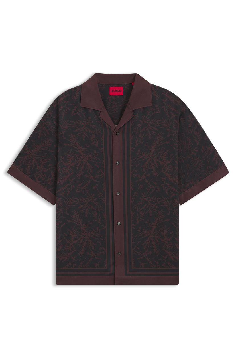 Košile oversized fit s digitálním potiskem