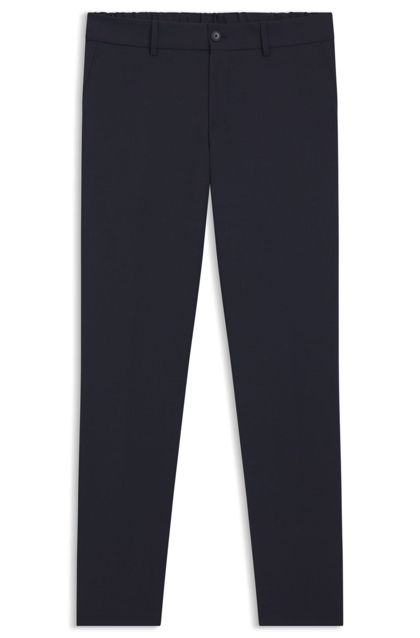 Kalhoty slim fit z pratelné vlněné směsi