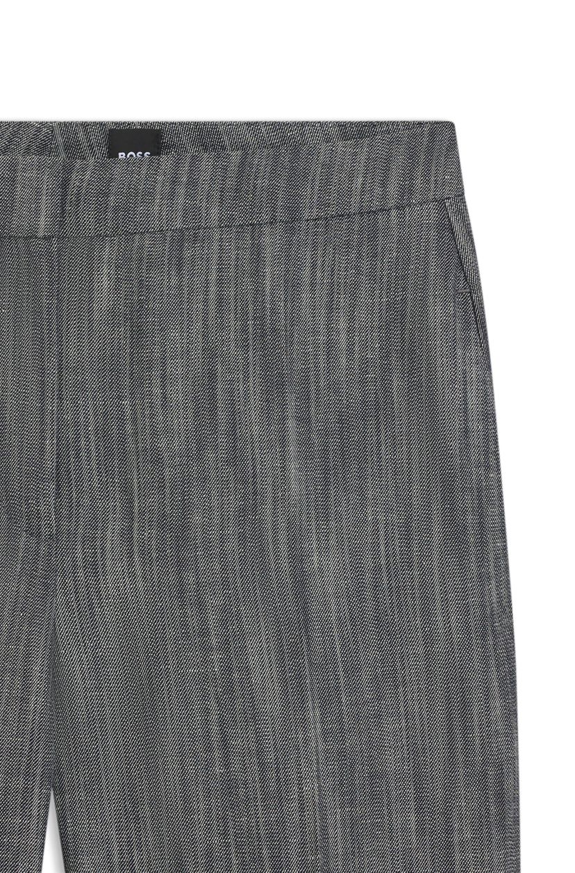 Kalhoty regular střihu z mělanžového denimu - galerie #1