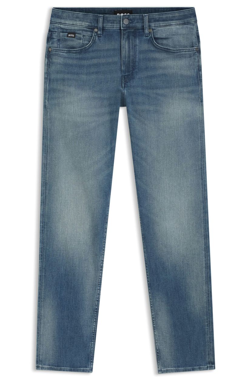 Džíny Delaware slim fit z lehkého modrého denimu - Bright Blue