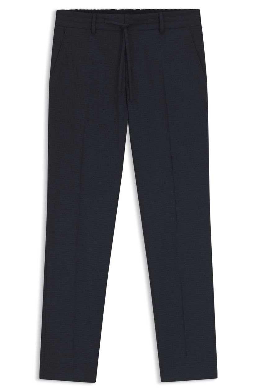 Sbalitelné kalhoty slim fit z pratelné vlněné směsi