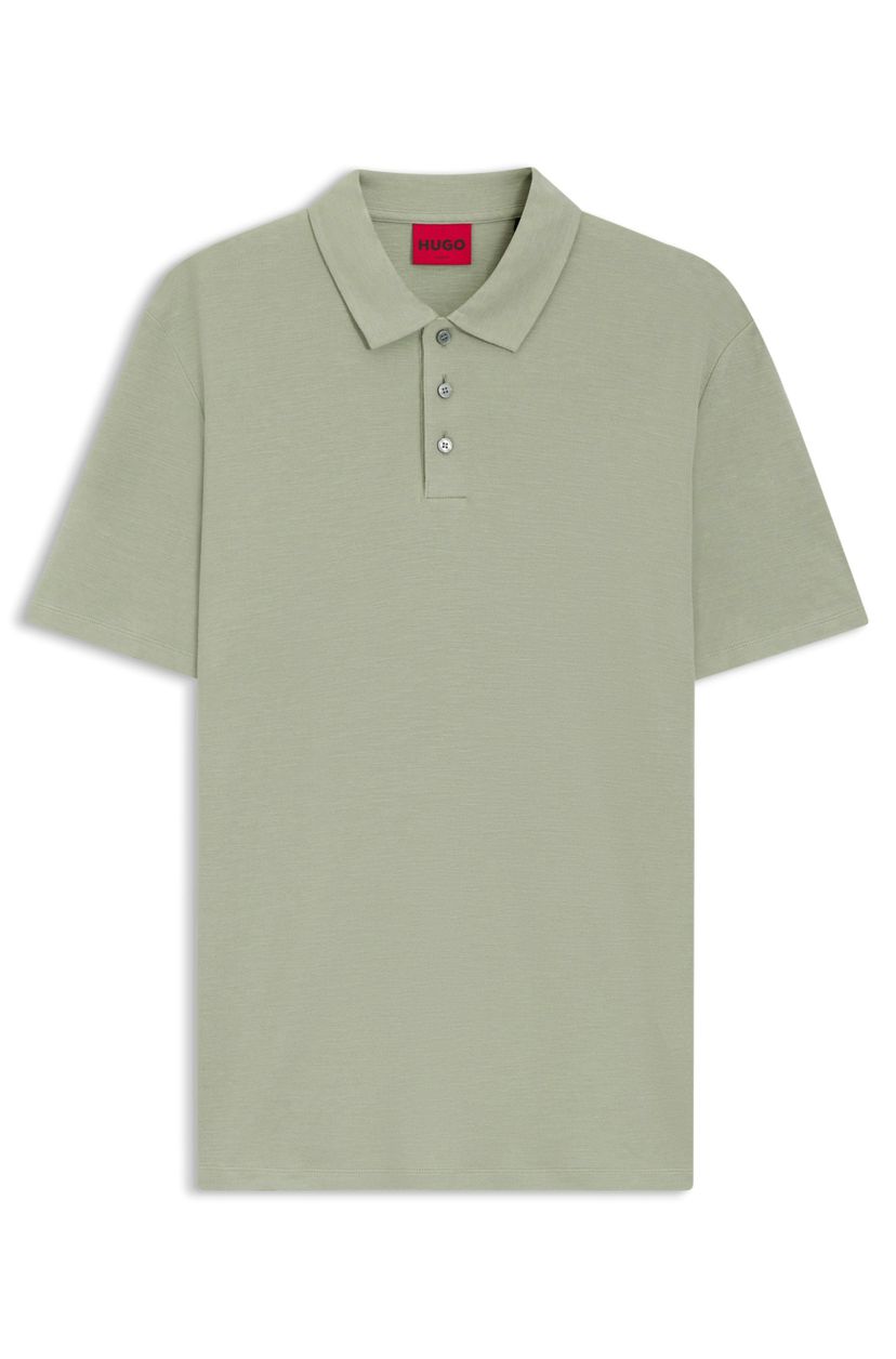 Polotričko slim fit z úpletu - Light/Pastel Green