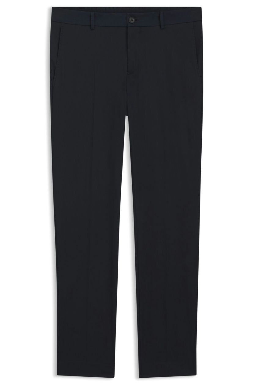 Kalhoty slim fit z pratelné bavlněné směsi - Dark Blue