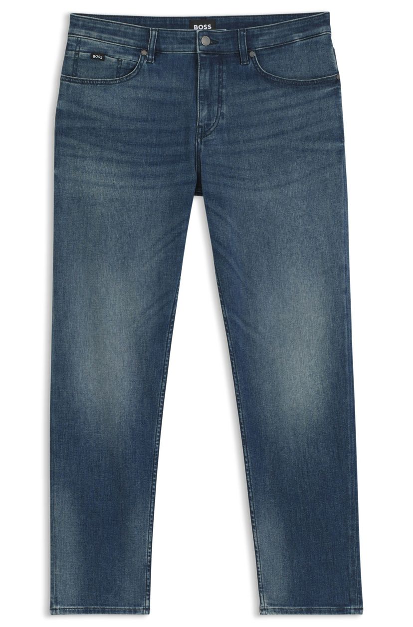Džíny regular fit ze strečového denimu - Dark Blue