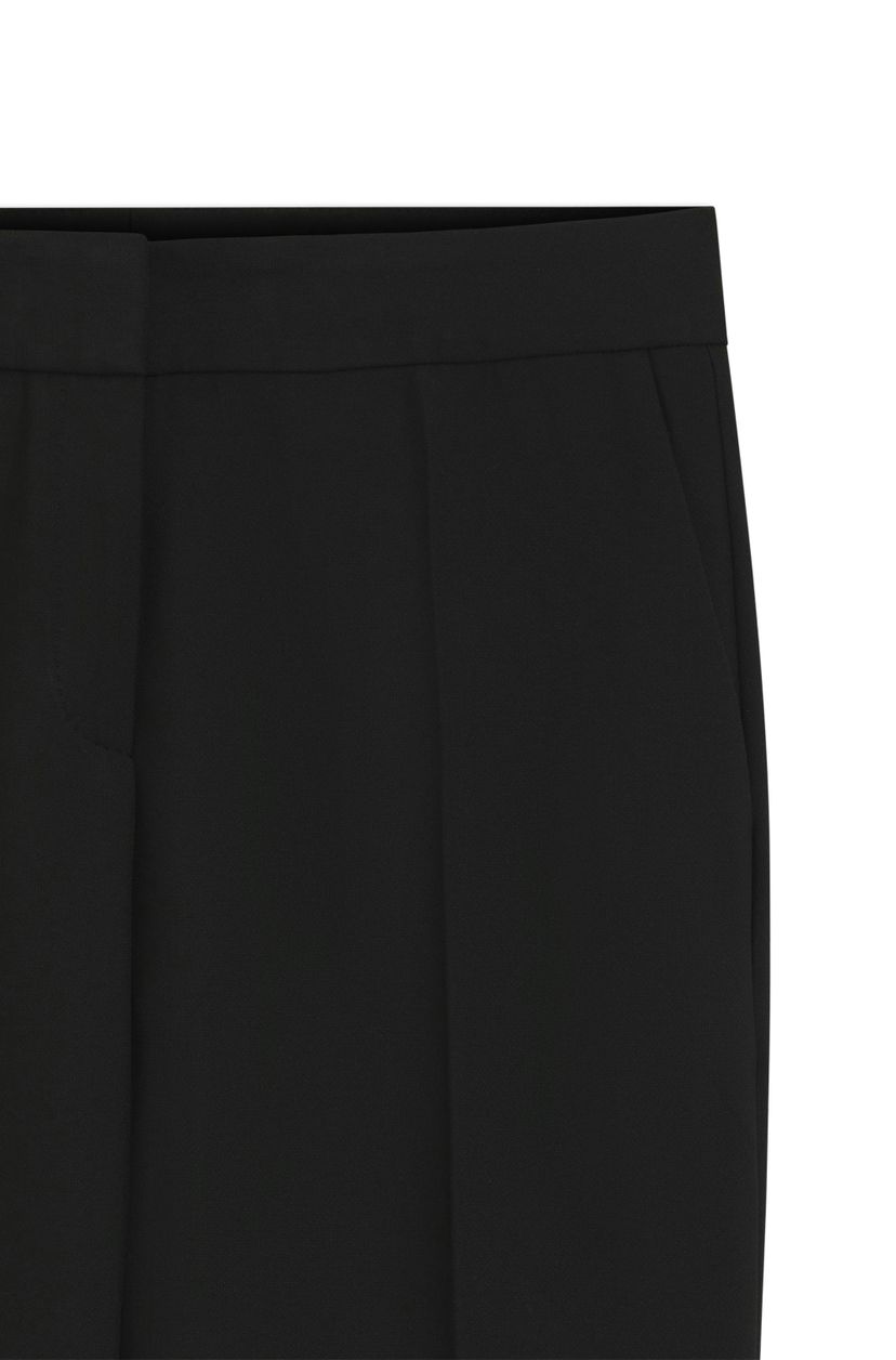 Kalhoty slim fit ze strečového kepru - Black - galerie #1