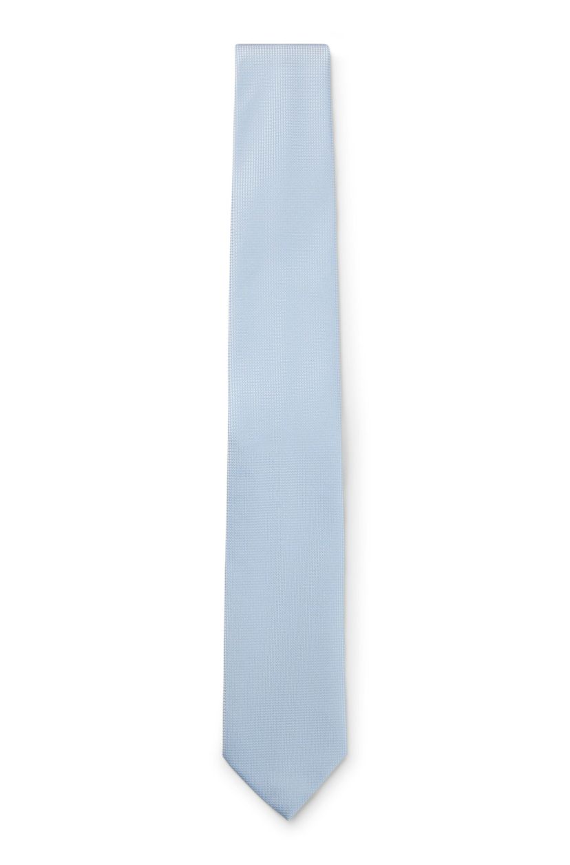 Formální kravata s žakárovým vzorem - Light/Pastel Blue