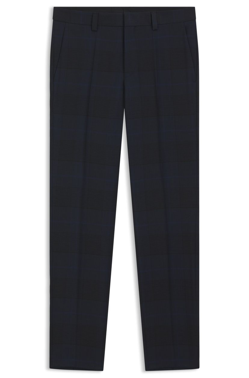 Extra úzké kalhoty z panenské vlny - Dark Blue
