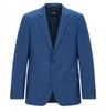 Sako slim fit z panenské vlny serge - Open Blue