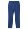 Kalhoty slim fit z panenské vlny serge - Open Blue