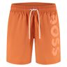 Pánské plavkové šortky BOSS - Bright Orange