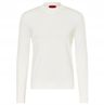 Svetr slim fit s vysokým límcem - Natural