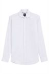 Košile BOSS ONE slim fit z nemačkavé oxfordské bavlny - White