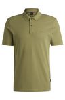 Polotričko Pallas z bavlněného piké s logovými detaily - Medium Green