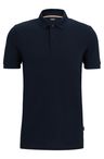 Polokošile Pallas z bavlněného piké s logovými detaily - Dark Blue