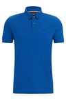 Polokošile Pallas z bavlněného piké s logovými detaily - Medium Blue