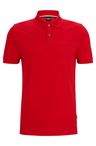 Polokošile Pallas z bavlněného piké s logovými detaily - Medium Red