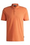 Polotričko Pallas z bavlněného piké s logovými detaily - Bright Orange