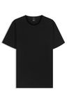Tričko slim fit z mercerizované bavlny - Black