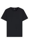 Tričko slim fit z mercerizované bavlny - Dark Blue