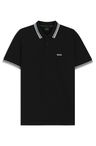 Polotričko BOSS z bavlněného piké - Black