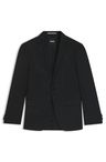 BOSS ONE Slim fit sako z panenské vlny serge - Black