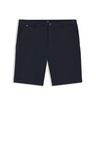 Úzké šortky ze strečového bavlněného gabardénu - Dark Blue