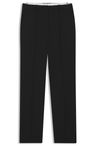 Kalhoty regular střihu z italské panenské vlny - Black