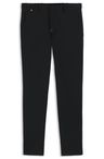 Kalhoty Dressletic slim fit z pratelného strečového žerzeje - Black