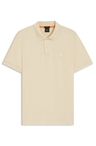 Polo tričko slim fit z strečové bavlny s nášivkou s logem - Open Yellow