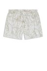Rychleschnoucí plavecké šortky s celoplošným potiskem - Light Beige