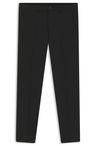 Kalhoty slim fit z voděodolné strečové tkaniny - Black