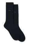 Dvojbalení ponožek standardní délky ze směsi mercerizované bavlny - Dark Blue