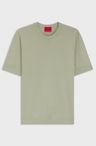 Pletený svetr slim fit s krátkým rukávem - Light/Pastel Green