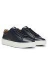 Tenisky Gary s koženým svrškem - Dark Blue
