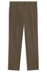 Chinos slim fit z mercerované bavlny v keprové vazbě
