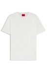 Tričko slim fit z mercerizované bavlny - Natural