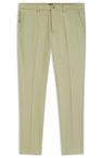 Kalhoty slim fit ze směsi strečové bavlny - Dark Beige