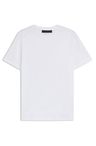 Tričko BECKHAM x BOSS z mercerované bavlny - White