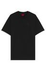 Triko relaxed fit z bavlněného žerzeje s vyšívaným monogramem