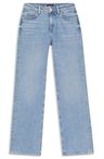 Džíny slim fit z modrého pohodlného strečového denimu