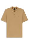 Polotričko Pallas z bavlněného piké s vyšívaným logem - Medium Beige