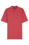 Polotričko Pallas z bavlněného piké s vyšívaným logem - Medium Red