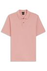 Polotričko Pallas z bavlněného piké s vyšívaným logem - Light/Pastel Pink