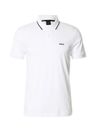 Polotričko Paddy slim fit z interlockové bavlny - White