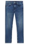 Džíny Delaware slim fit z šedého nemačkavého denimu