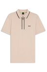 Aktivní slim fit polotričko z elastické bavlny odvádějící vlhkost - Light/Pastel Orange