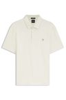 Polotričko z mercerizované bavlny s monogramem Double B - Open White