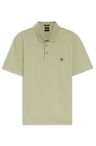 Polotričko z mercerizované bavlny s monogramem Double B - Dark Beige